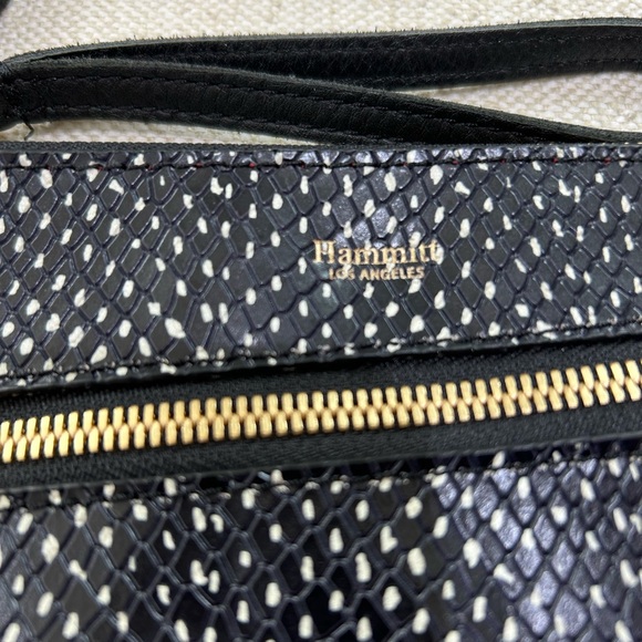 ✨Limited Edition Hammitt Nash Small 2 Pepper Snake Crossbody/Wristlet Gold Studs - Picture 8 of 11